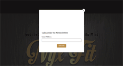 Desktop Screenshot of nyxfit.com